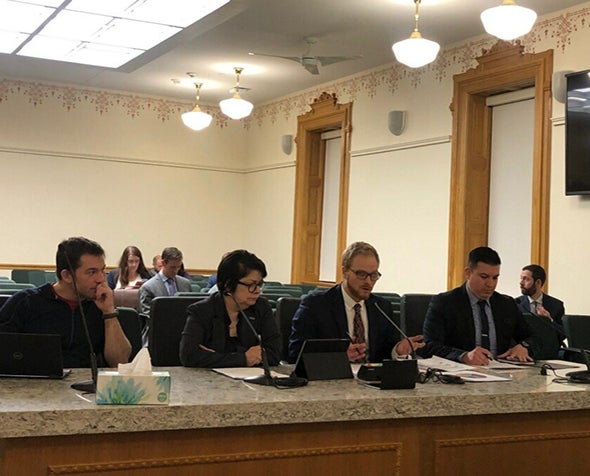 ILPC students testifying before Colorado’s House Judiciary Committee