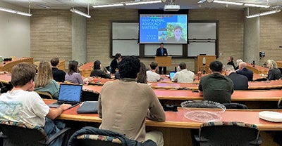 Animal Law Program students meeting with the ASPCA 