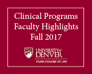 clinic faculty highlights fall 2017