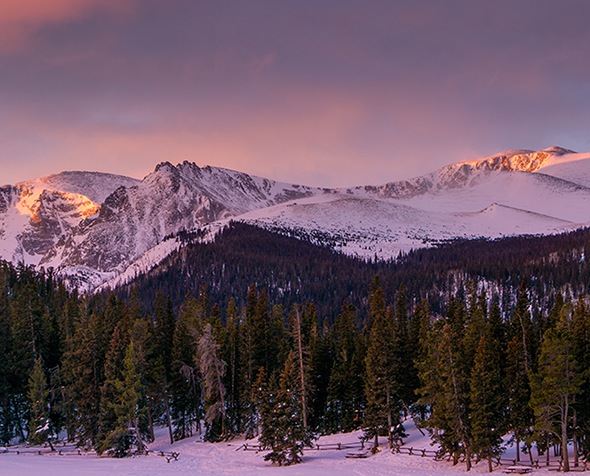 Mount Blue Sky Sunrise