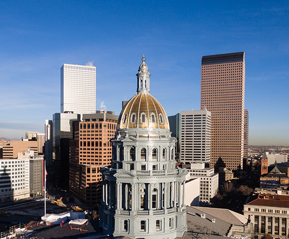 Downtown Denver skyline