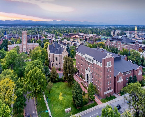 DU aerial campus