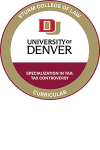 Tax Controversy Badge