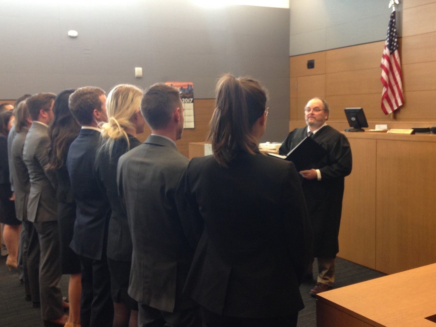 CDC swearing in
