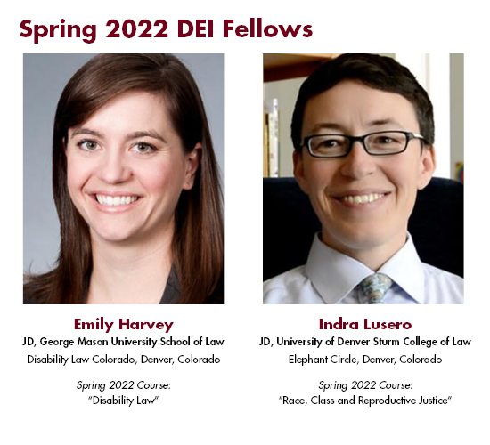 Spring 2022 DEI Fellows