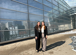 Delaney Ross-Shannon and Madison Campau