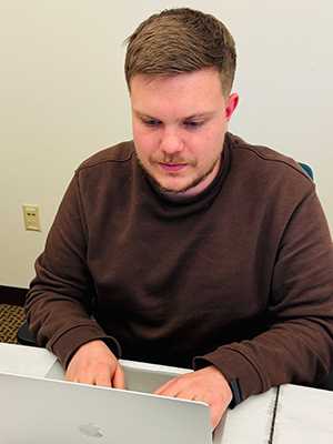 Student Attorney Nick Esler