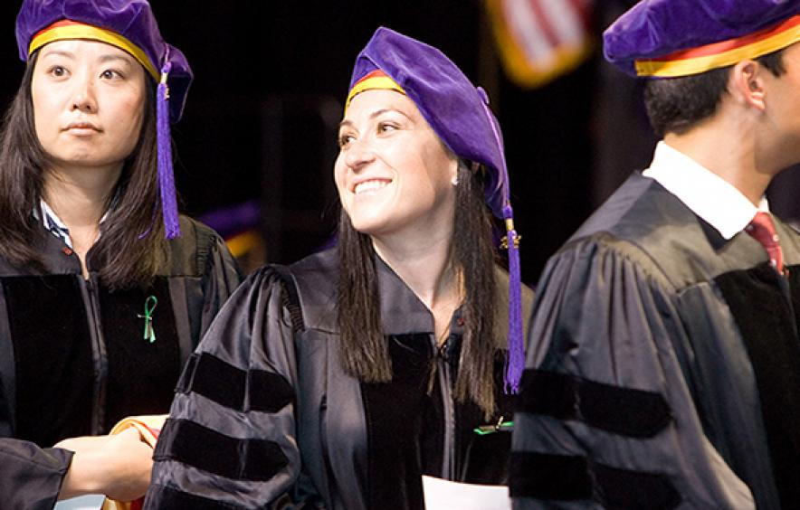 Denver Law students at Commencement