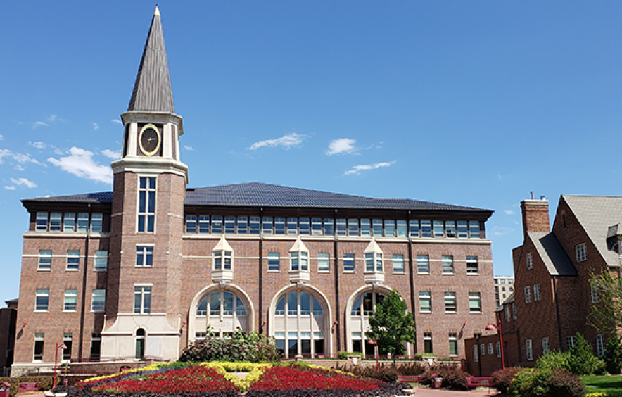 law school building from front