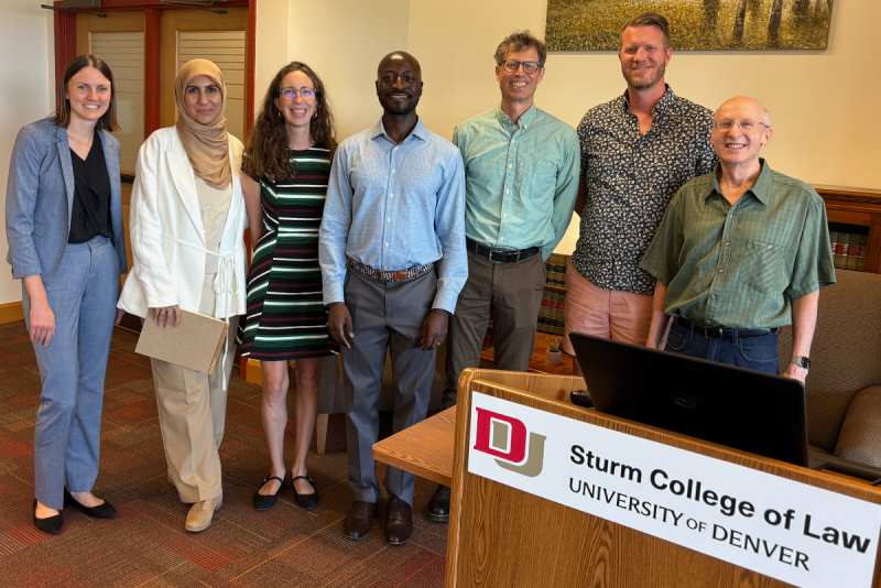 Group photo of faculty members