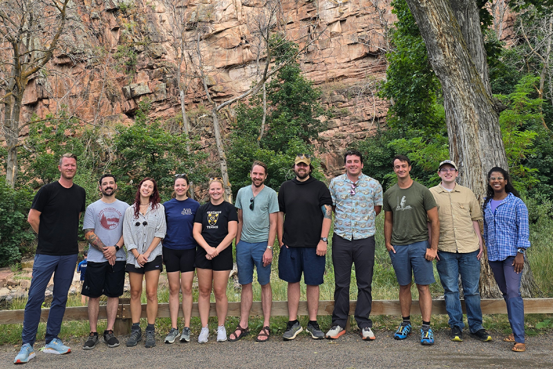 Outdoor group photo