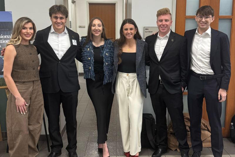 Group of six individuals in professional clothing