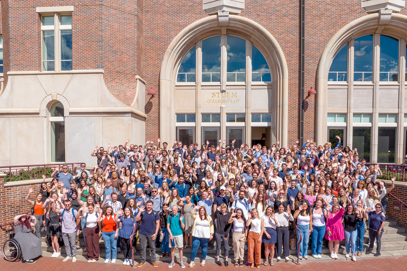 Incoming class group photo