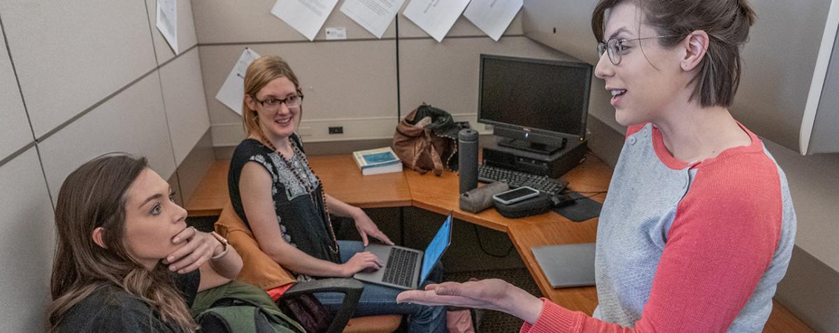 Denver Law students in the Student Law Office