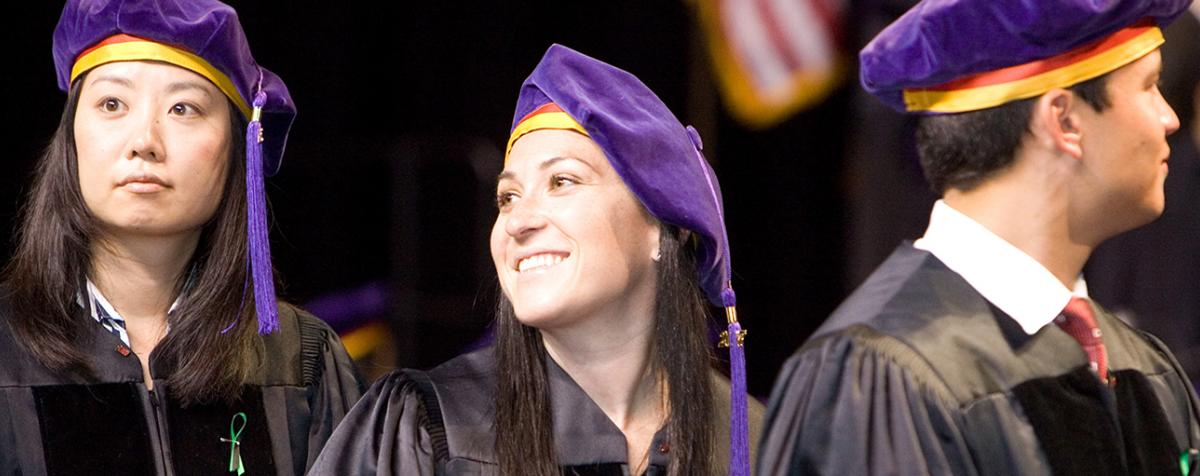 Denver Law students at commencement