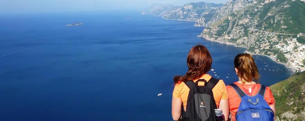 study abroad students at Sant’Anna Institute, Sorrento, Italy