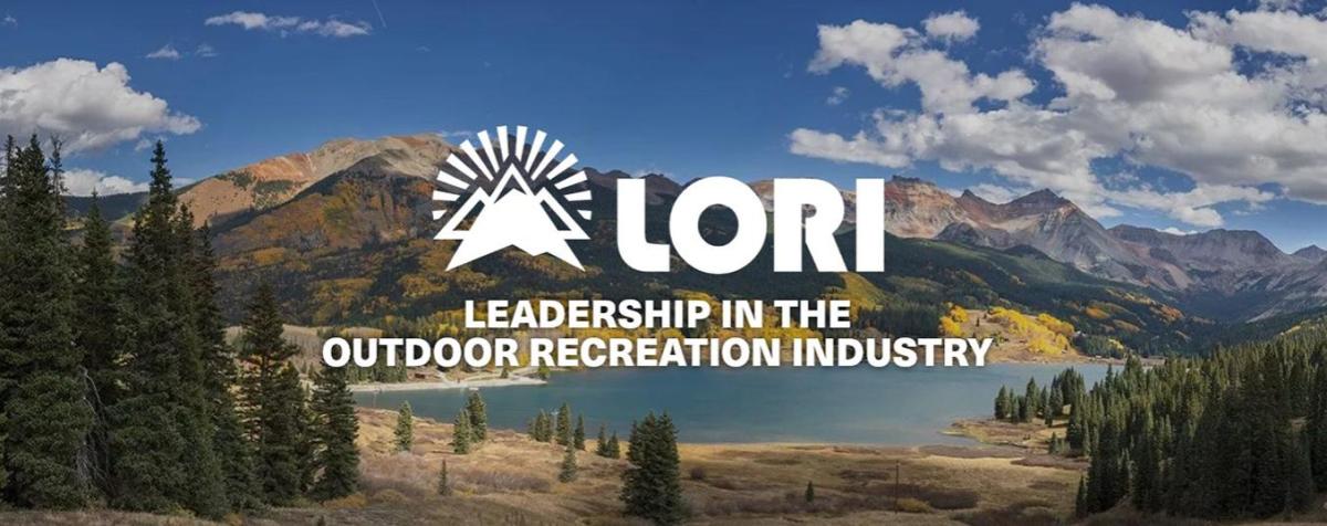 LORI logo and Colorado Mountains